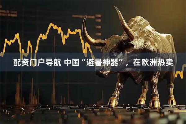 配资门户导航 中国“避暑神器”，在欧洲热卖